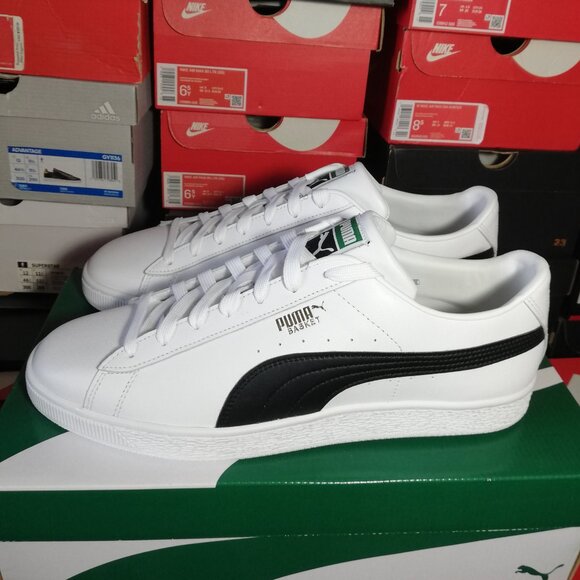 PUMA CLASSIC XXI WHITE/BLACK MEN'S US SIZE 12 BRAND NEW IN BOX - Picture 3 of 11